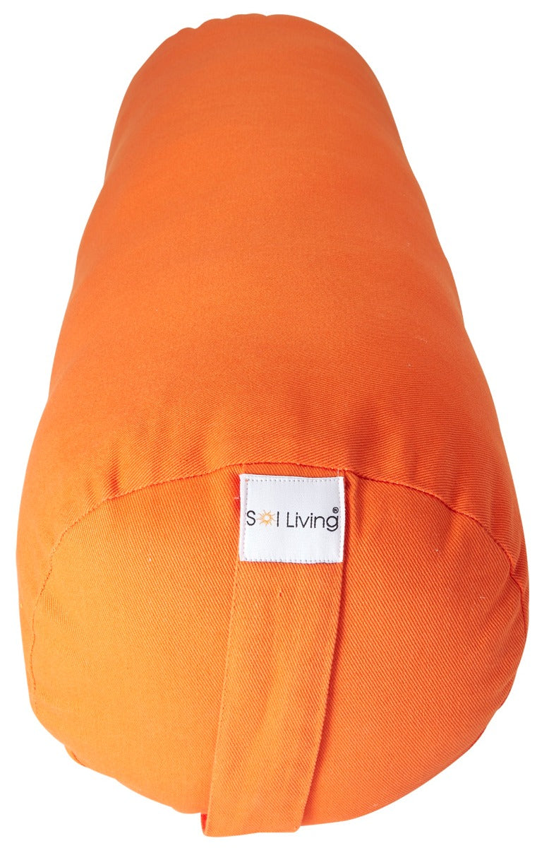 Bolster Pillow for Yoga & Meditation - Cylindrical Cotton, 28