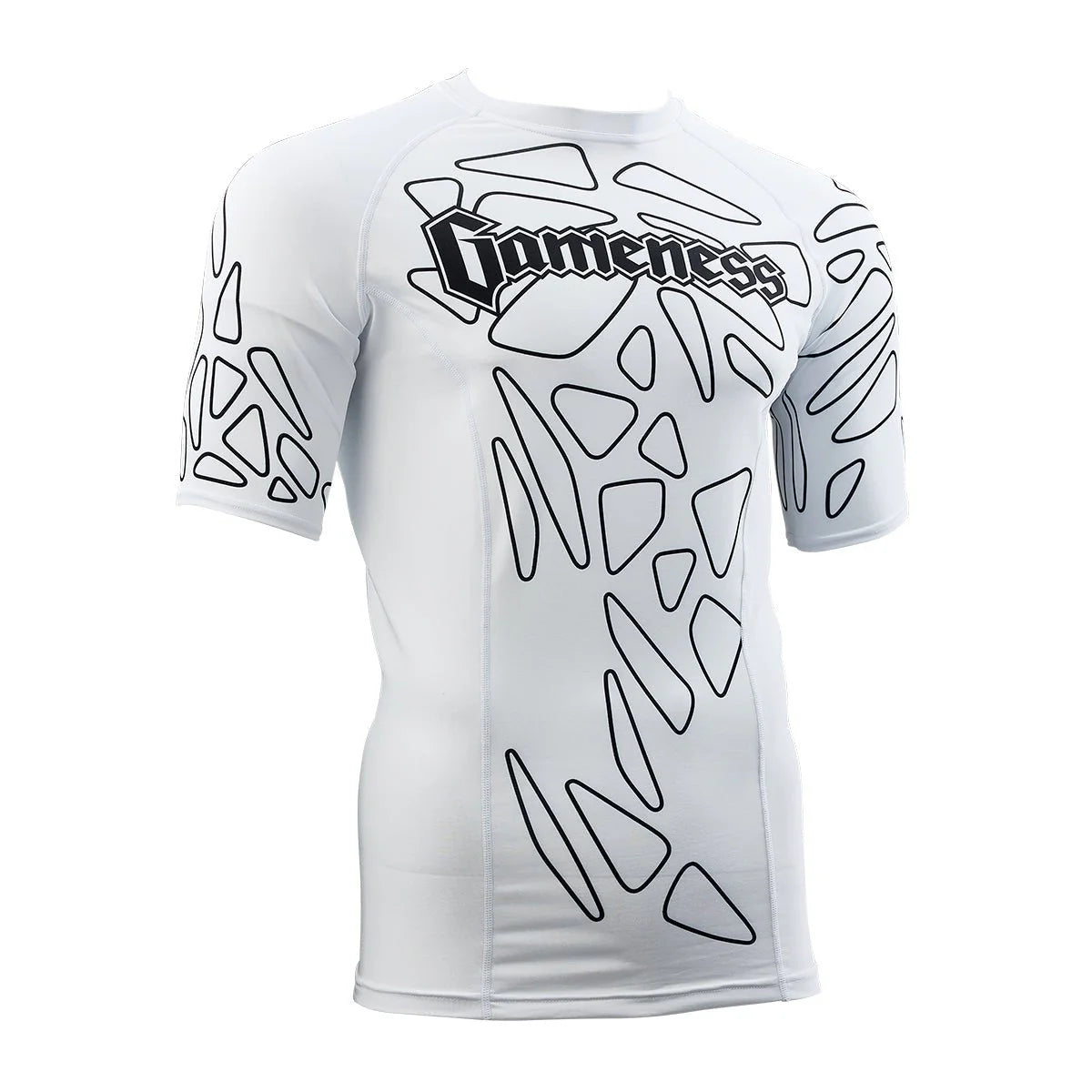 Men's Short Sleeve Pro Rank Rash Guard by Gameness (5 Colors)