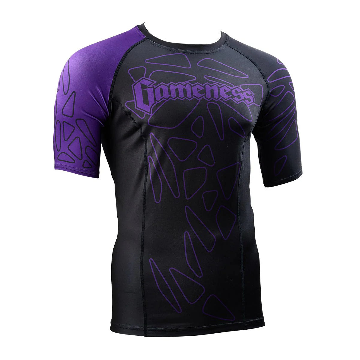 Men's Short Sleeve Pro Rank Rash Guard by Gameness (5 Colors)