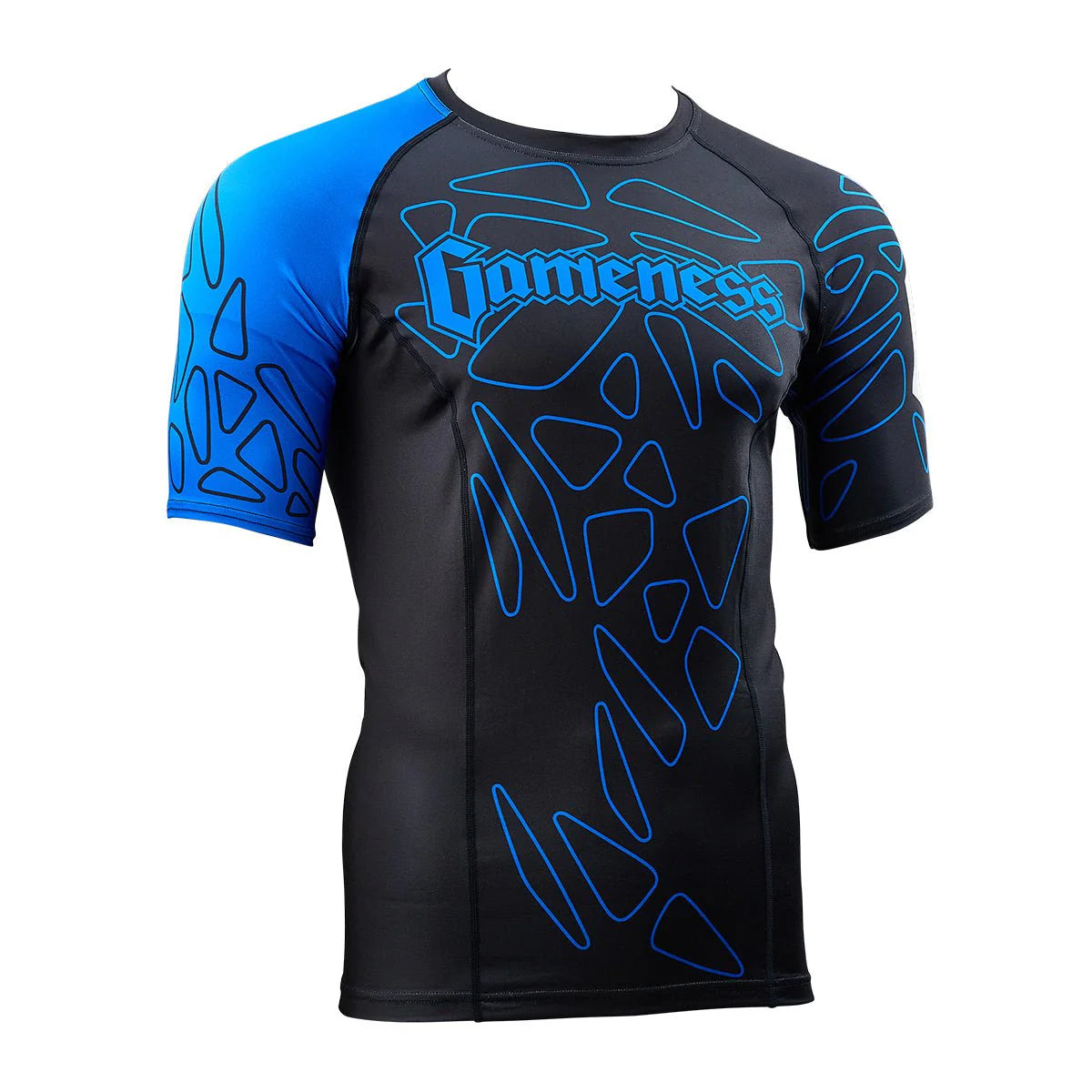 Men's Short Sleeve Pro Rank Rash Guard by Gameness (5 Colors)