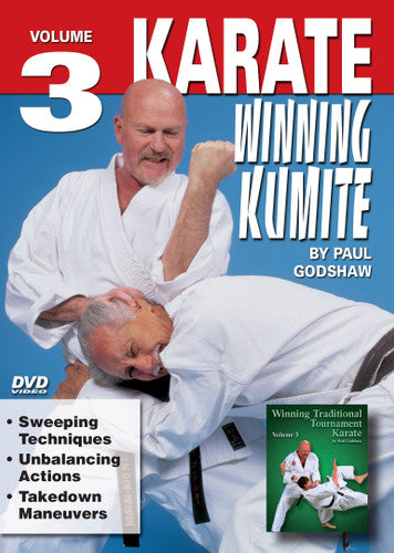 Winning Kumite Karate 5 DVD Set by Pauil Godshaw