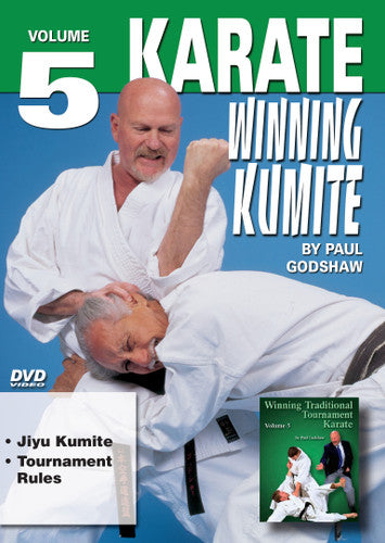 Winning Kumite Karate 5 DVD Set by Pauil Godshaw