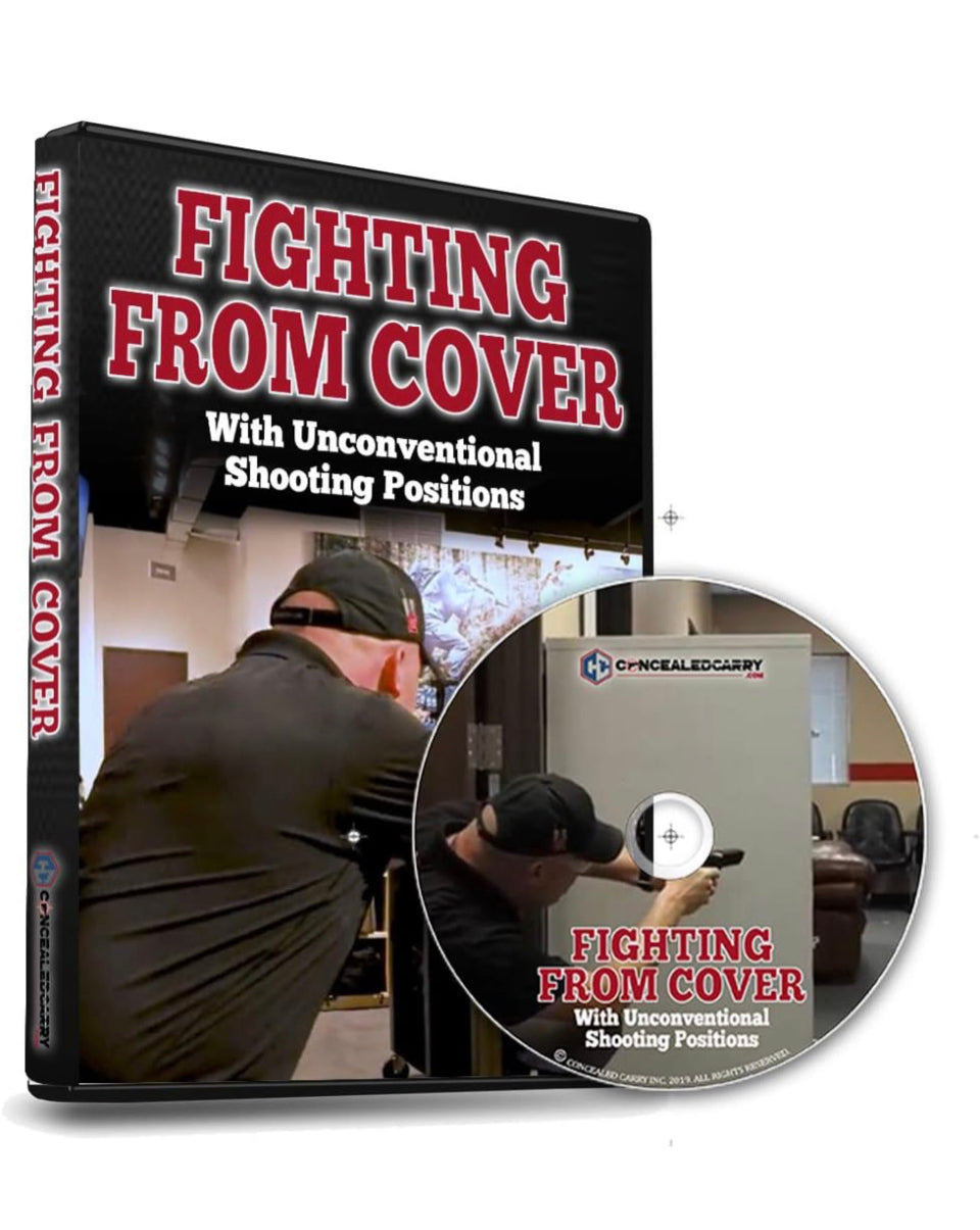 DVD de lucha desde la cubierta con posiciones de disparo poco convencionales (usado)