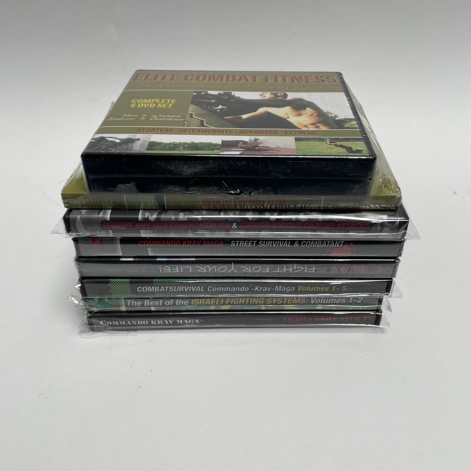 Commando Krav Maga Complete Library 20 DVD Set with Moni Aizik