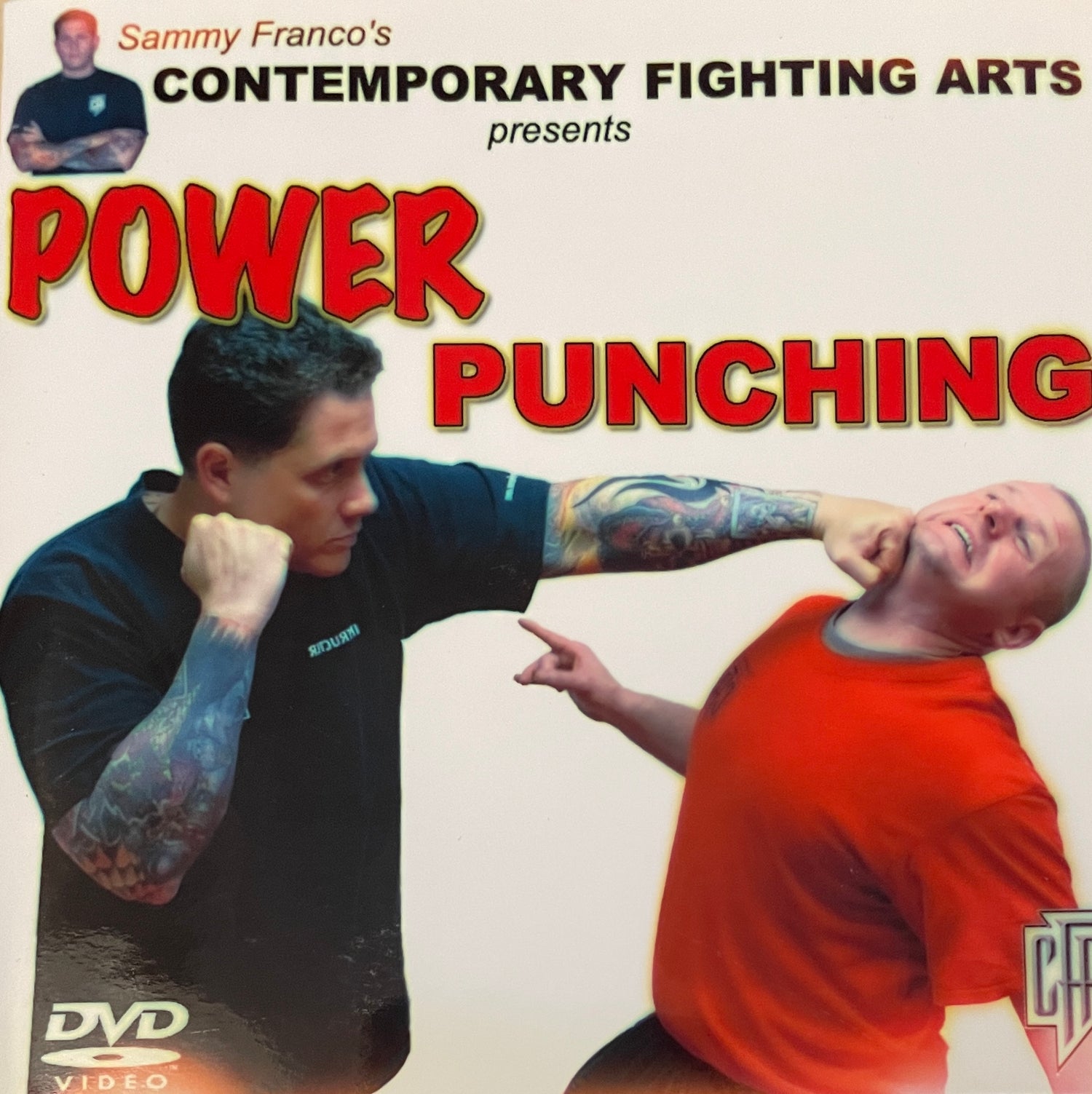 DVD Power Punching de Sammy Franco (usado)