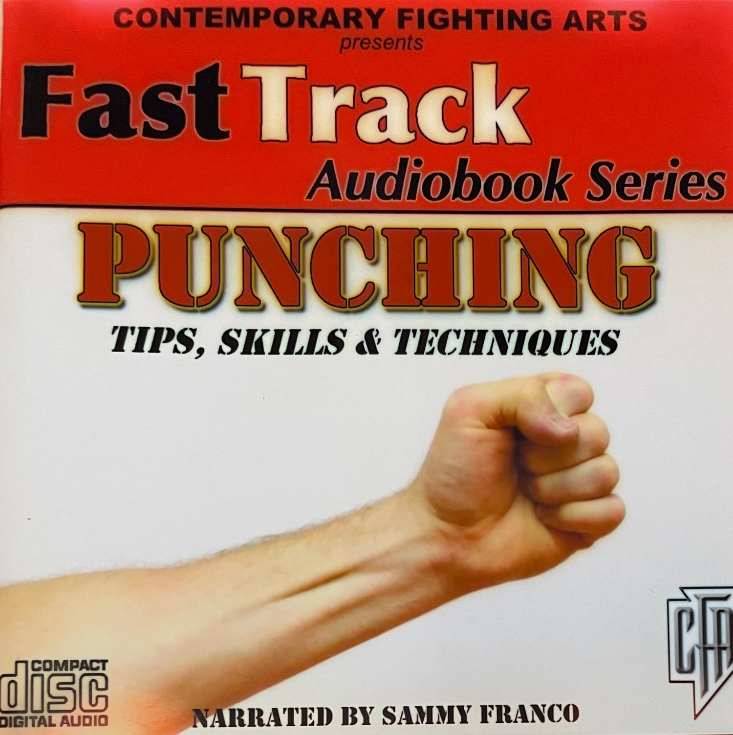 Audiolibro en CD con consejos, habilidades y técnicas de punzonado de Sammy Franco (usado)