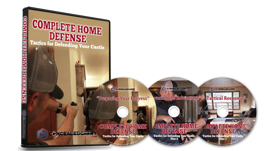 Complete Home Defense Tactics For Defending Your Castle 3 DVD Set (Preowned)