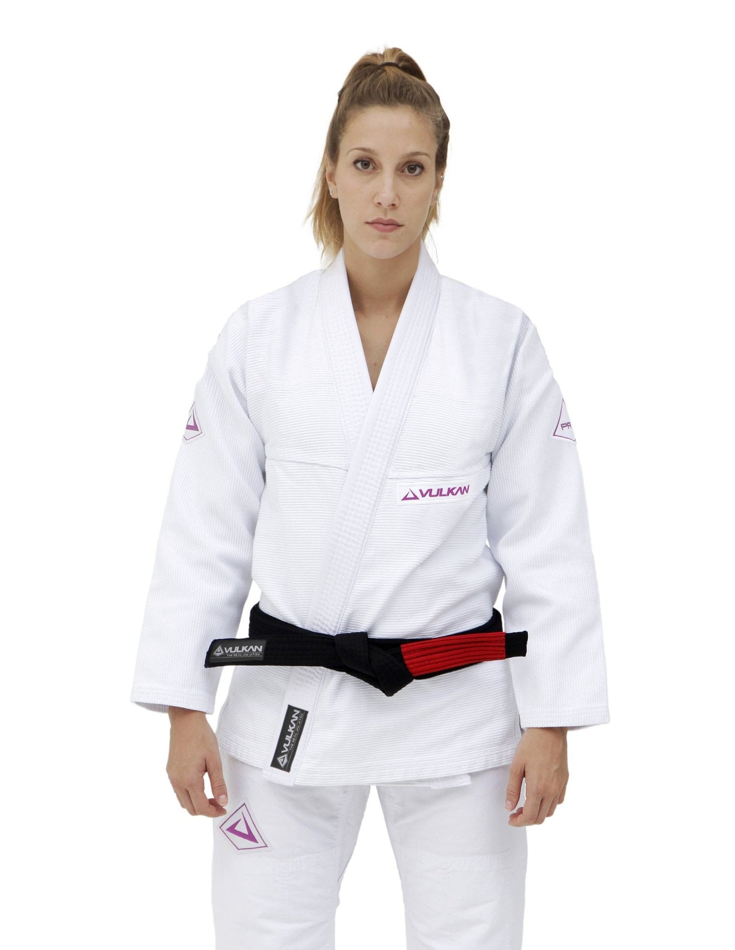 WOMEN PRO EVOLUTION Jiu Jitsu GI (White) by Vulkan