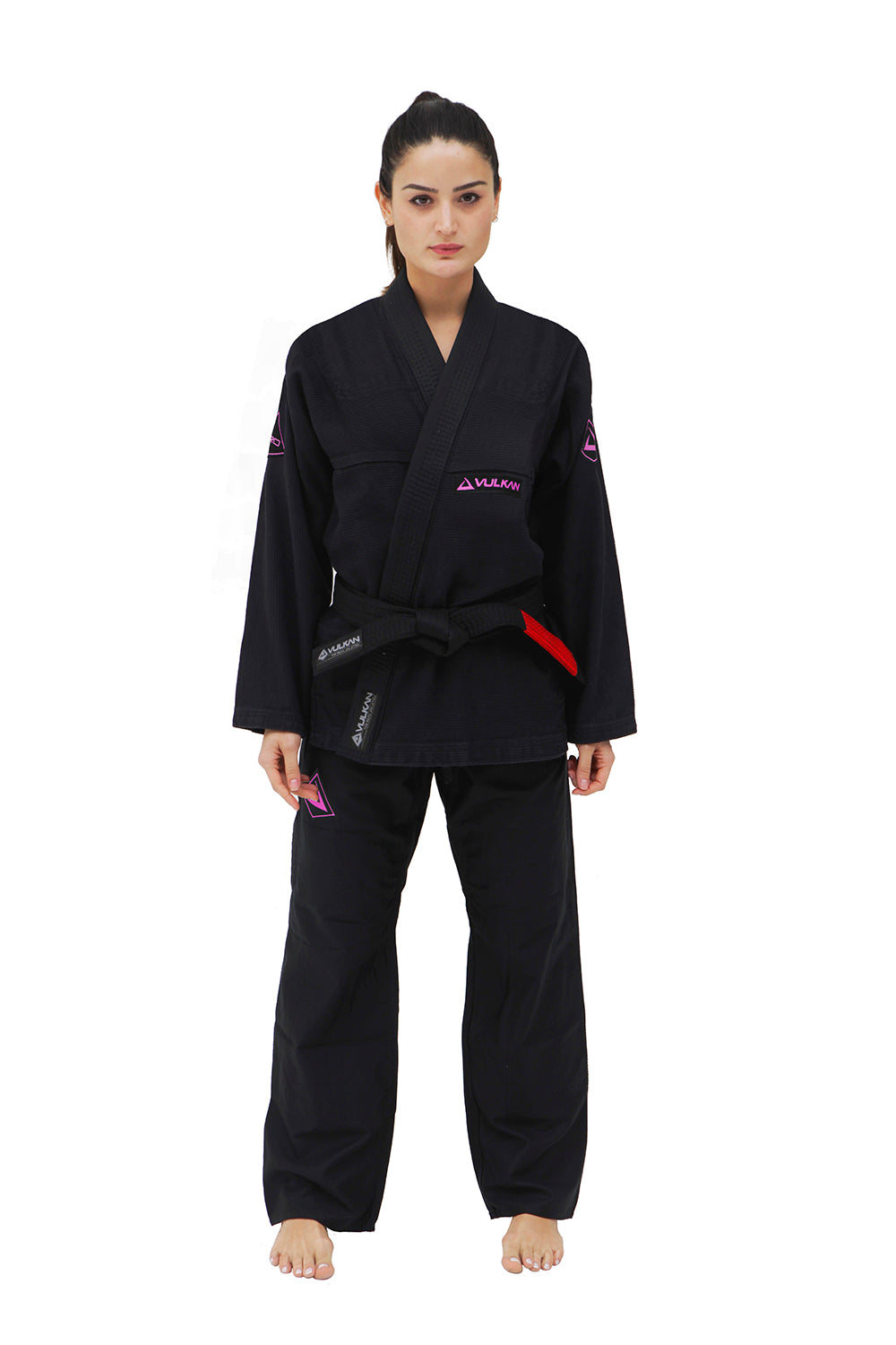 WOMEN PRO EVOLUTION Jiu Jitsu GI (Black) by Vulkan