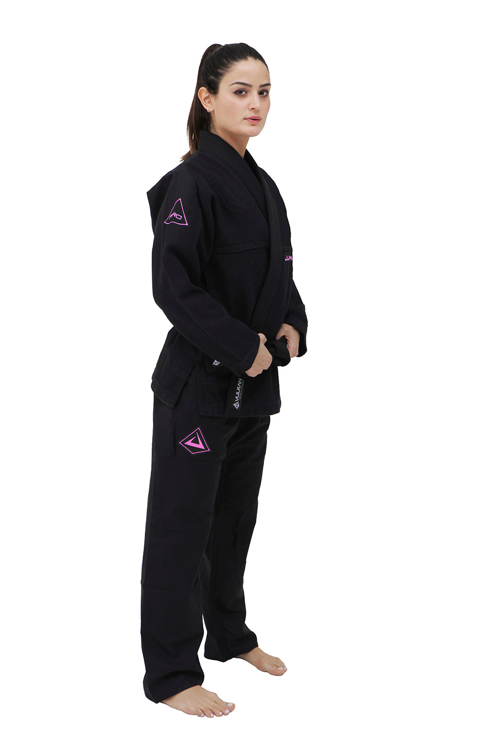 WOMEN PRO EVOLUTION Jiu Jitsu GI (Black) by Vulkan