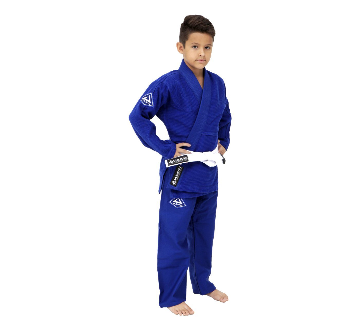 PRO EVOLUTION KIDS Jiu-Jitsu Gi (Blue) by Vulkan