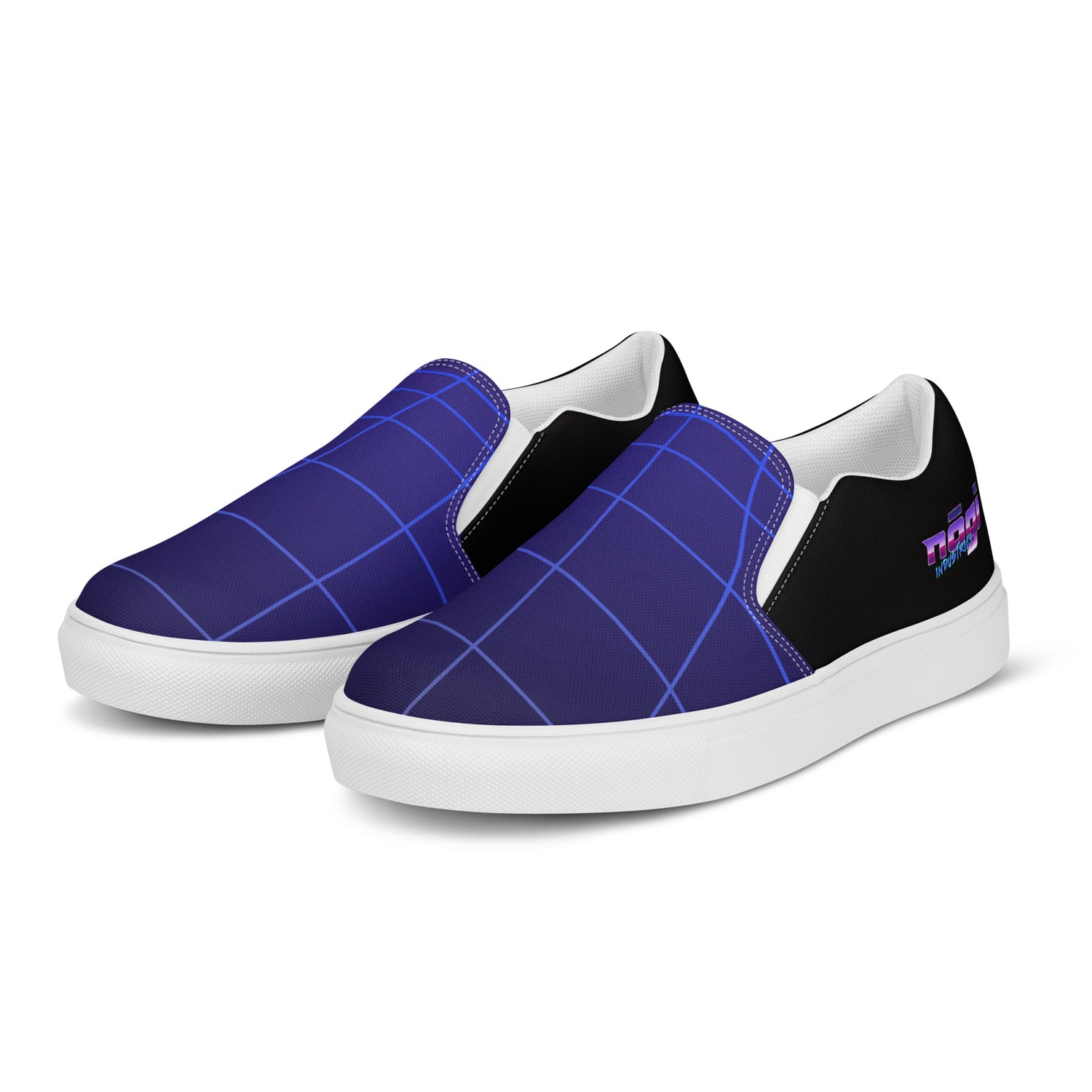 Crystal Vision Men’s Slip-On Canvas Shoes by Nogi Industries