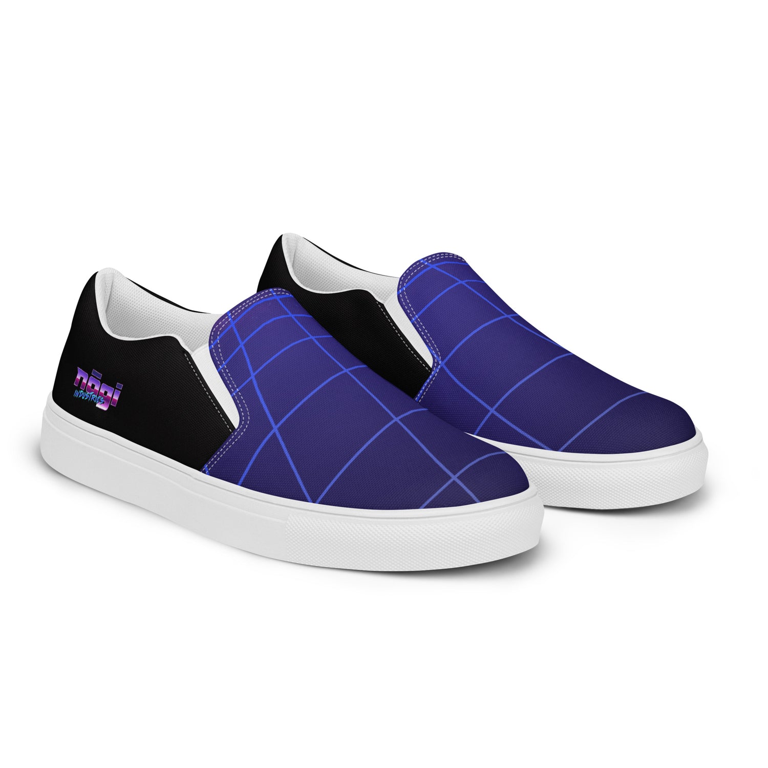 Crystal Vision Men’s Slip-On Canvas Shoes by Nogi Industries