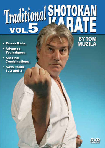 Traditional Shotokan Karate 5 DVD Set by Tom Muzila