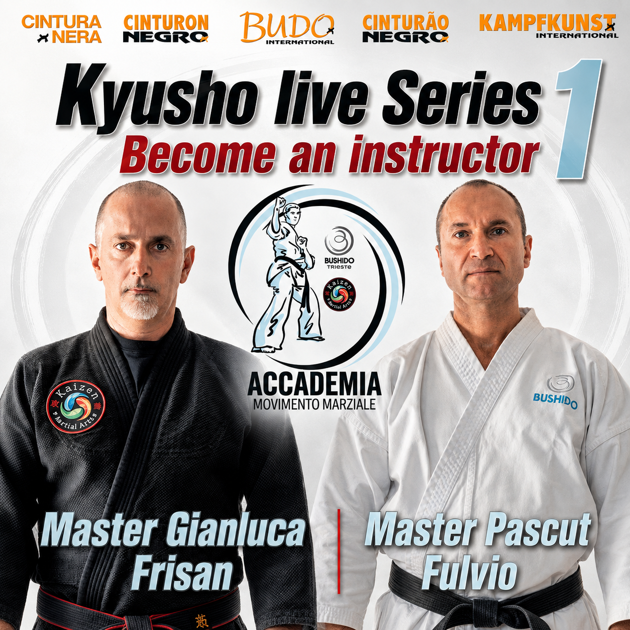 Become a Kyusho Instructor Vol 1 Gianluca Frisan (On Demand)