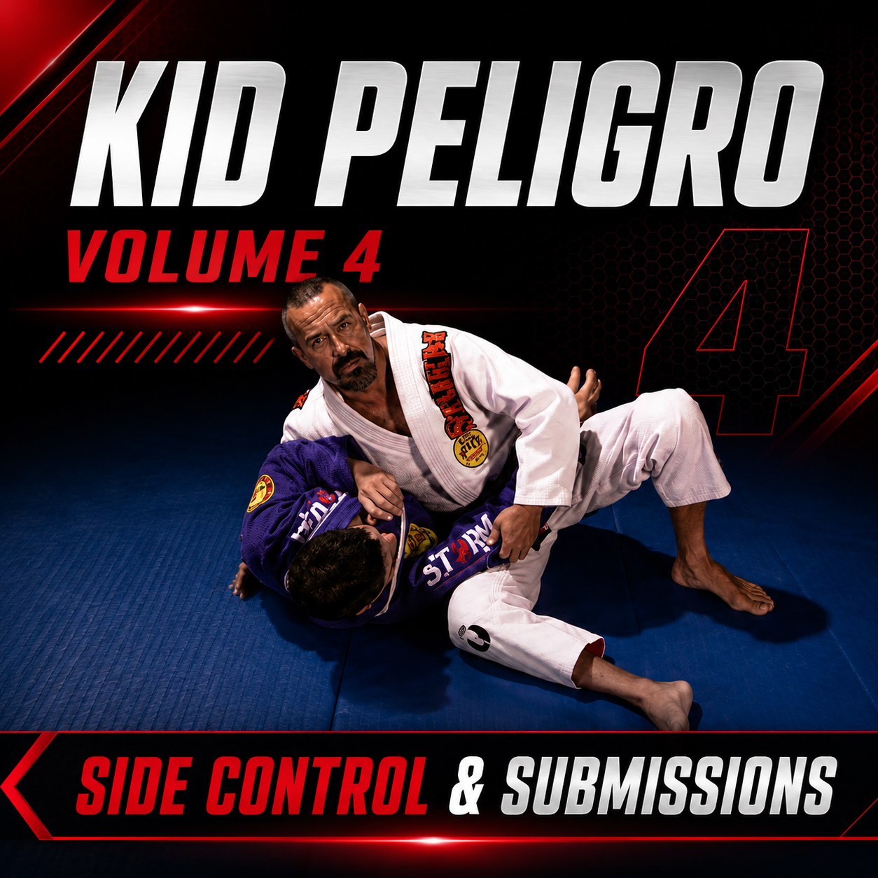 Kid Peligro Vol 4 - Side Control and Submissions (On Demand)