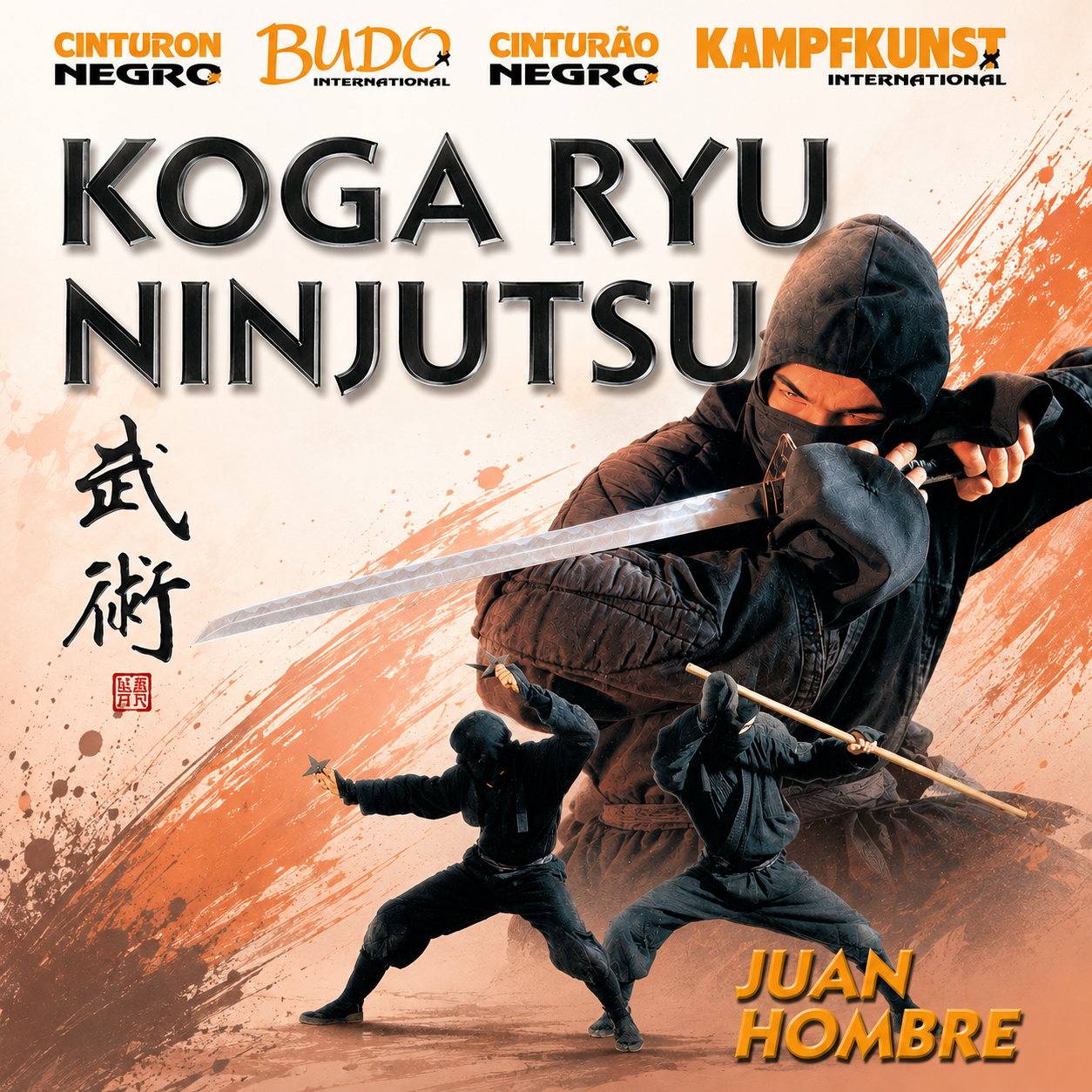 Koga Ryu Ninjutsu Manos Vacías de Juan Hombre (Bajo Demanda)