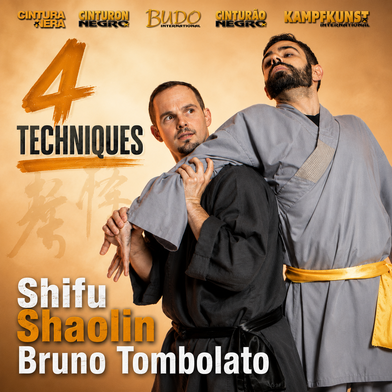 Shaolin Kung Fu Four Techniques Bruno Tombolato (On Demand)