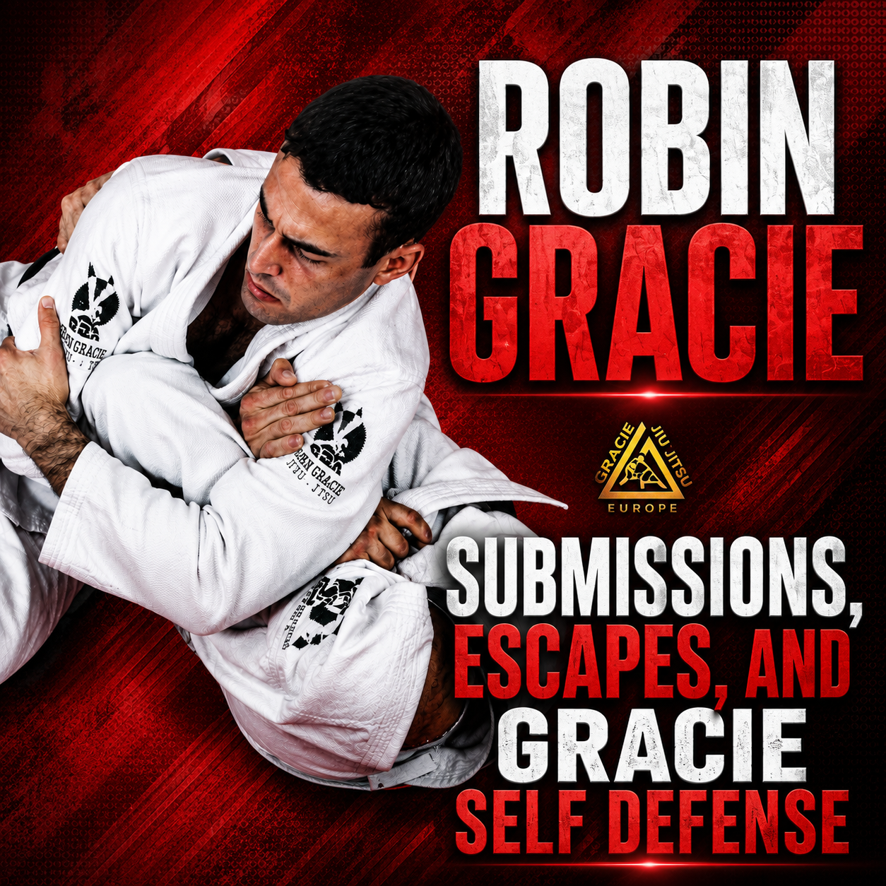 Gracie Jiu Jitsu Submissions, Escapes, and Self Defense with Robin Gracie (On Demand)