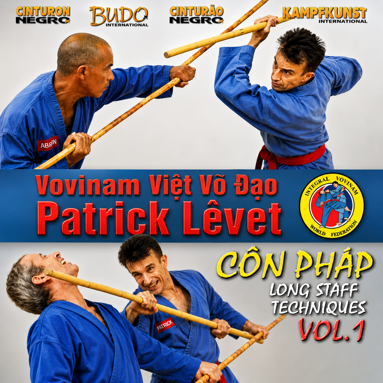 Viet Vo Dao Con Phap Long Staff V1 Patrick Levet (On Demand)
