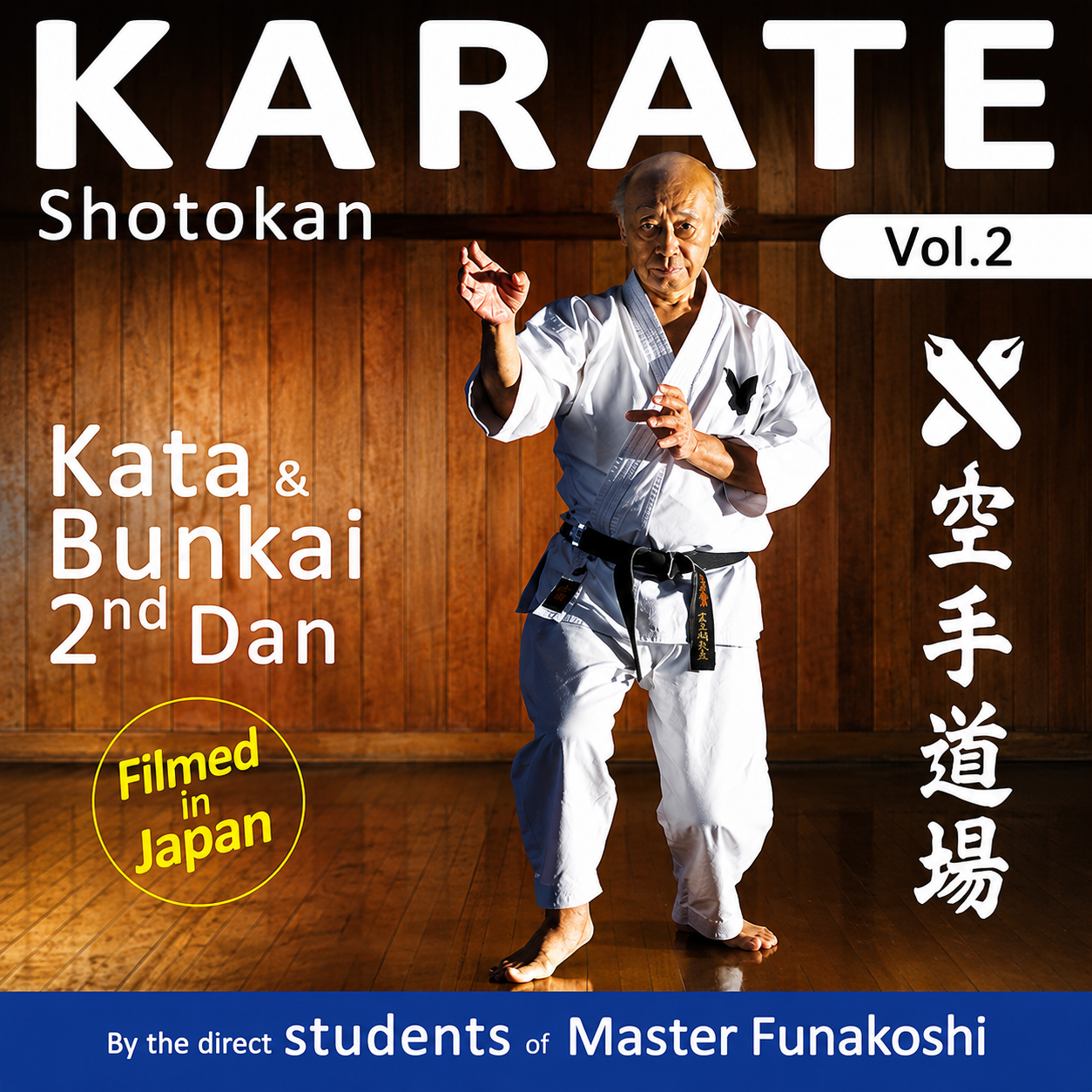 Shotokan Karate Vol 2: Kata & Bunkai 2nd Dan (On Demand)