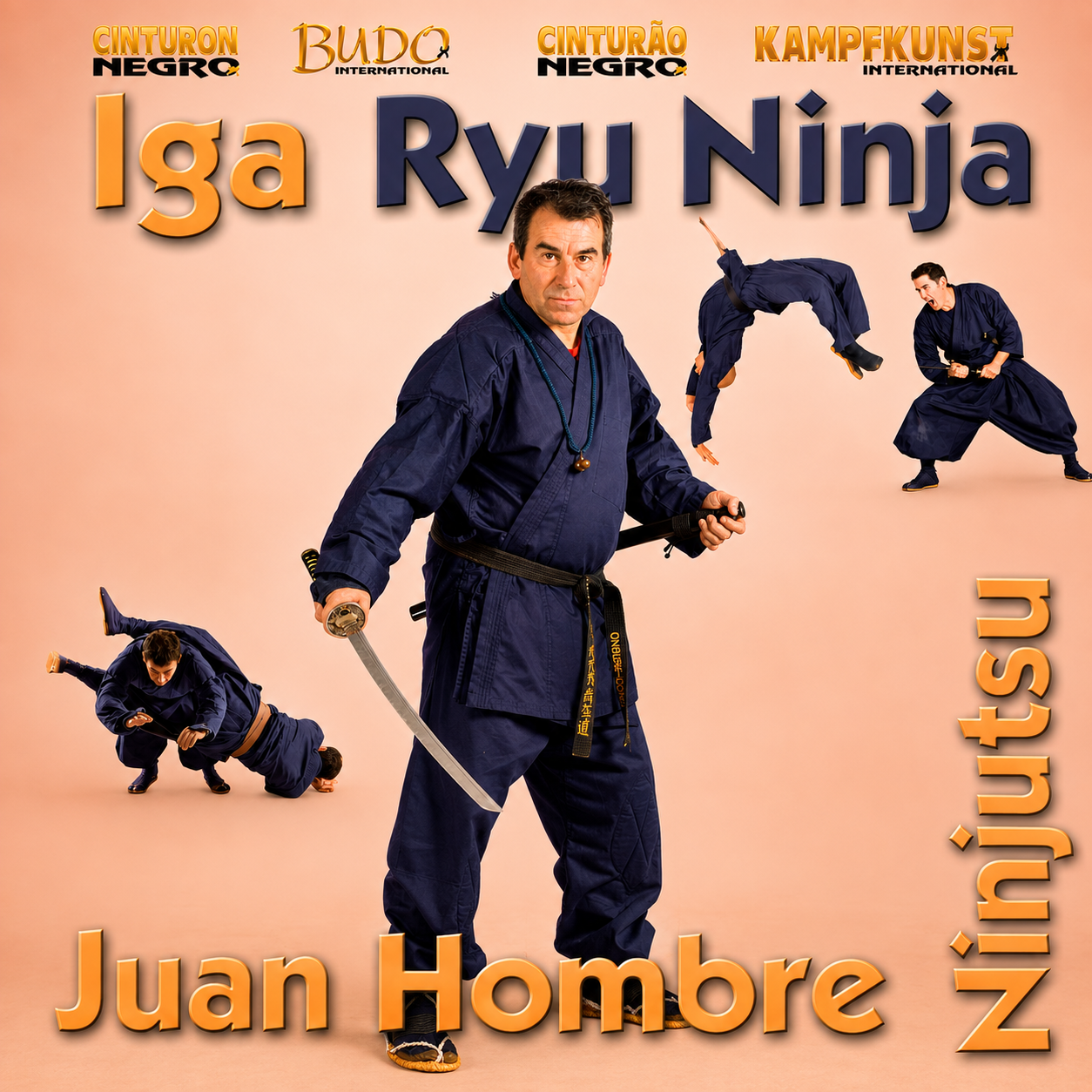 Iga Ryu Ninjutsu Empty Hand Techniques Juan Hombre (On Demand)