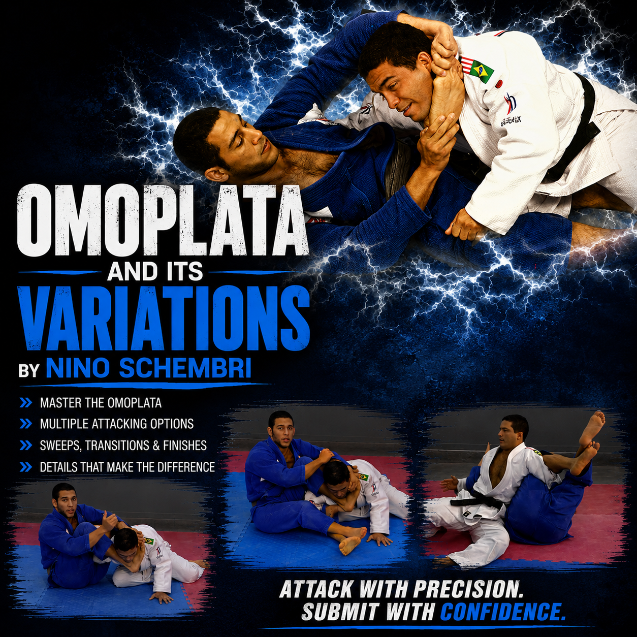 Omoplata and its Variations by Nino Schembri  (On Demand)