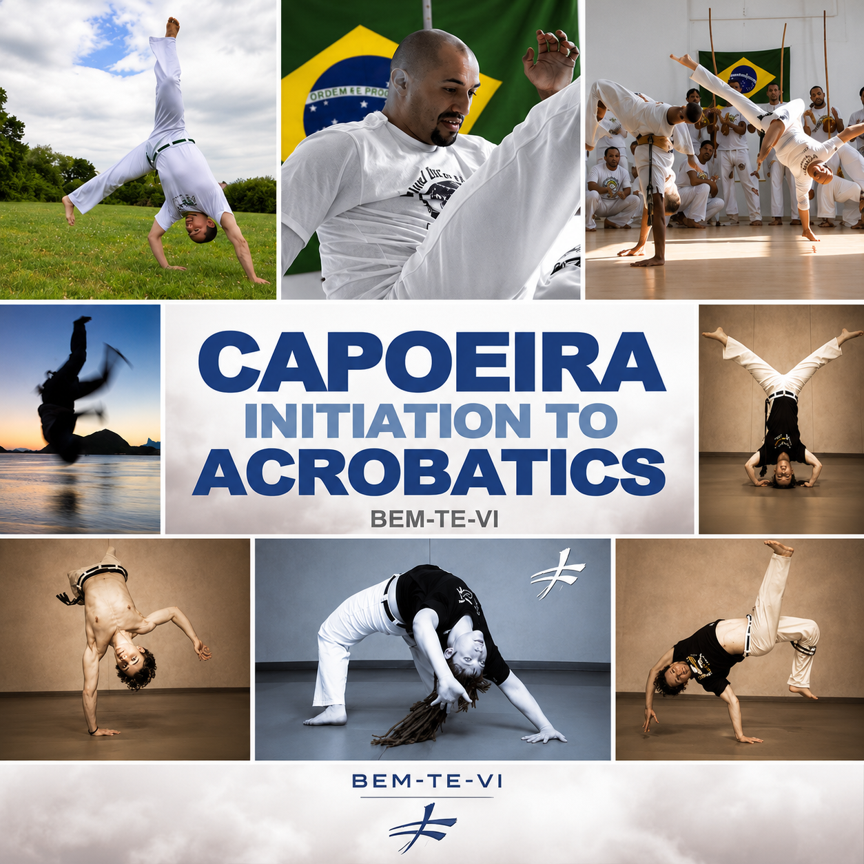 Capoeira Initiation to Acrobatics By Bem-Te-Vi (On Demand)