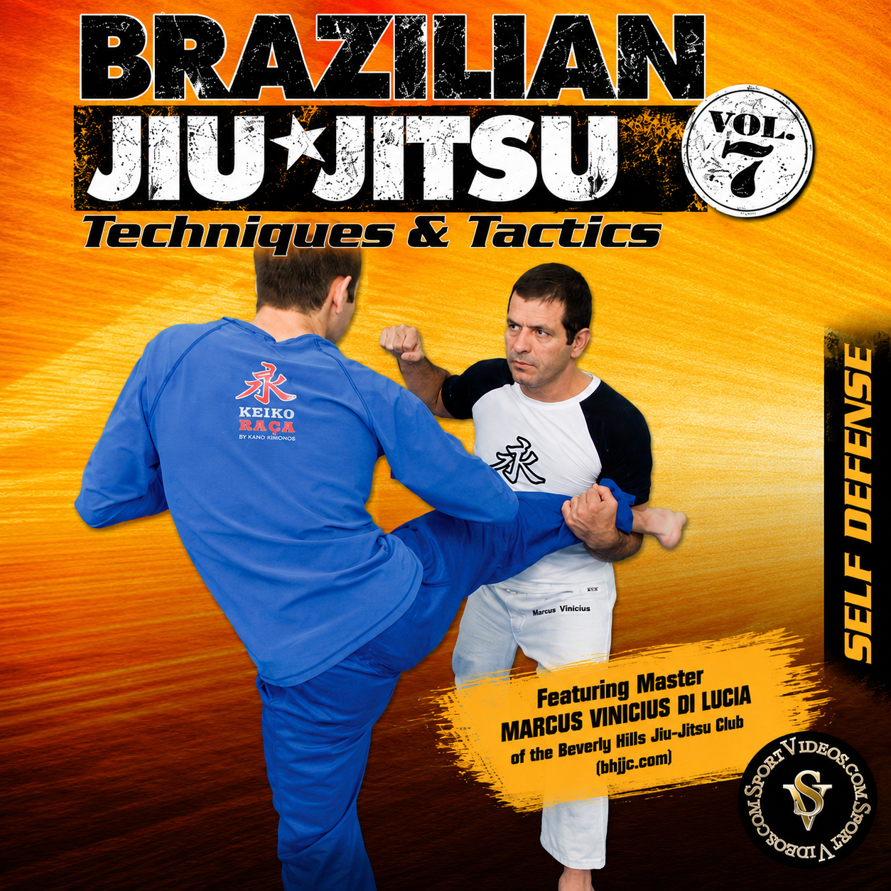 BJJ Self Defense by Marcus Vinicius Di Lucia (On Demand)