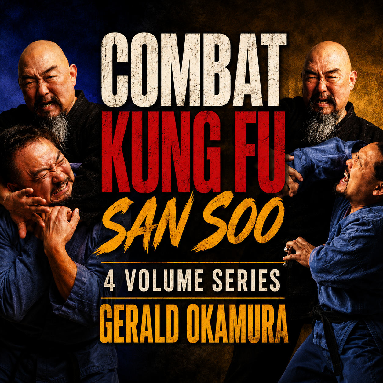 Combat Kung Fu San Soo 4 Vol Series Gerald Okamura (On Demand)