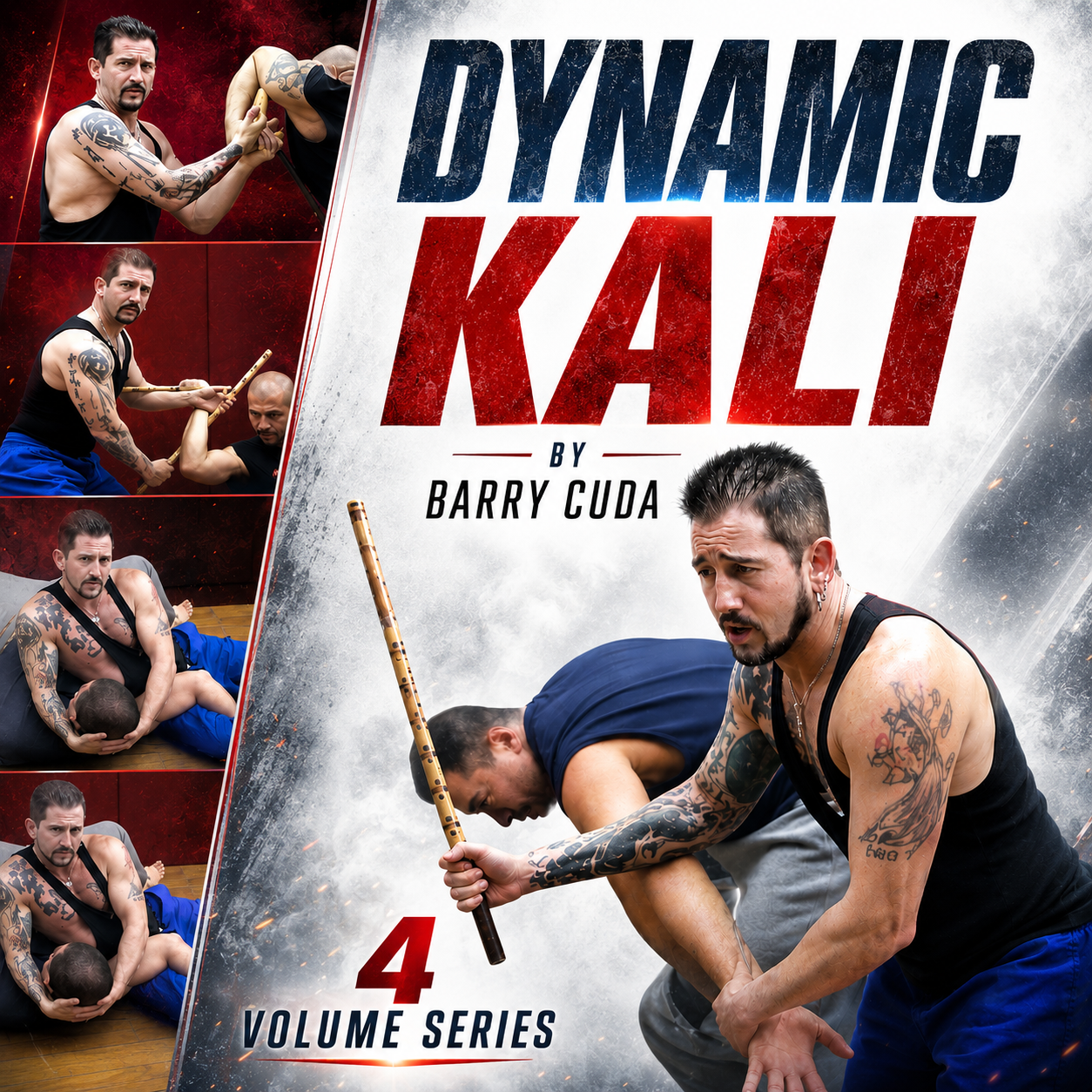 Dynamic Kali 4 Vol Series by Barry Cuda (On Demand)