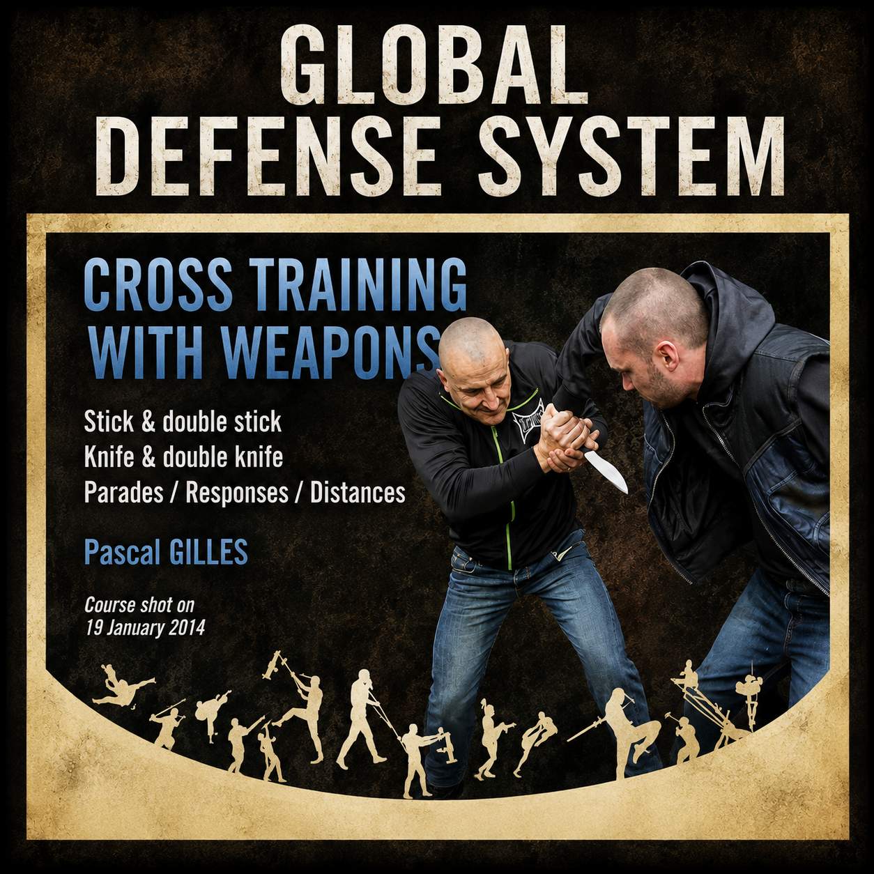 Global Defense System: Cross Training with Weapons (On Demand)
