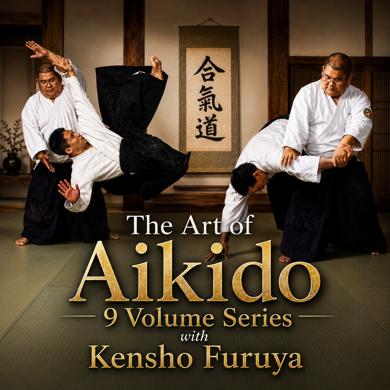 The Art of Aikido 9 Vol Series with Kensho Furuya (On Demand)
