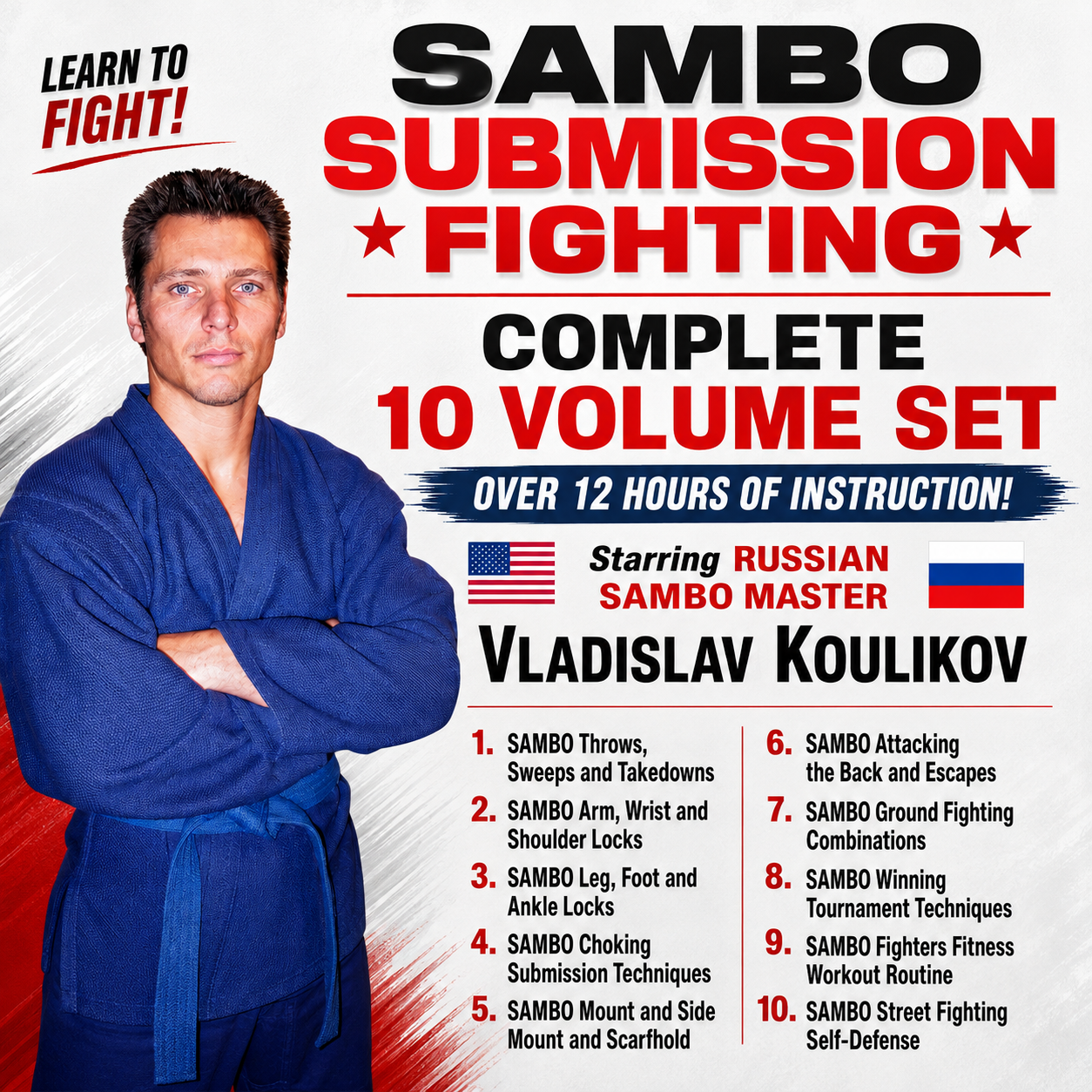 Sambo Submission Fighting by Vladislav Koulikov (On Demand)