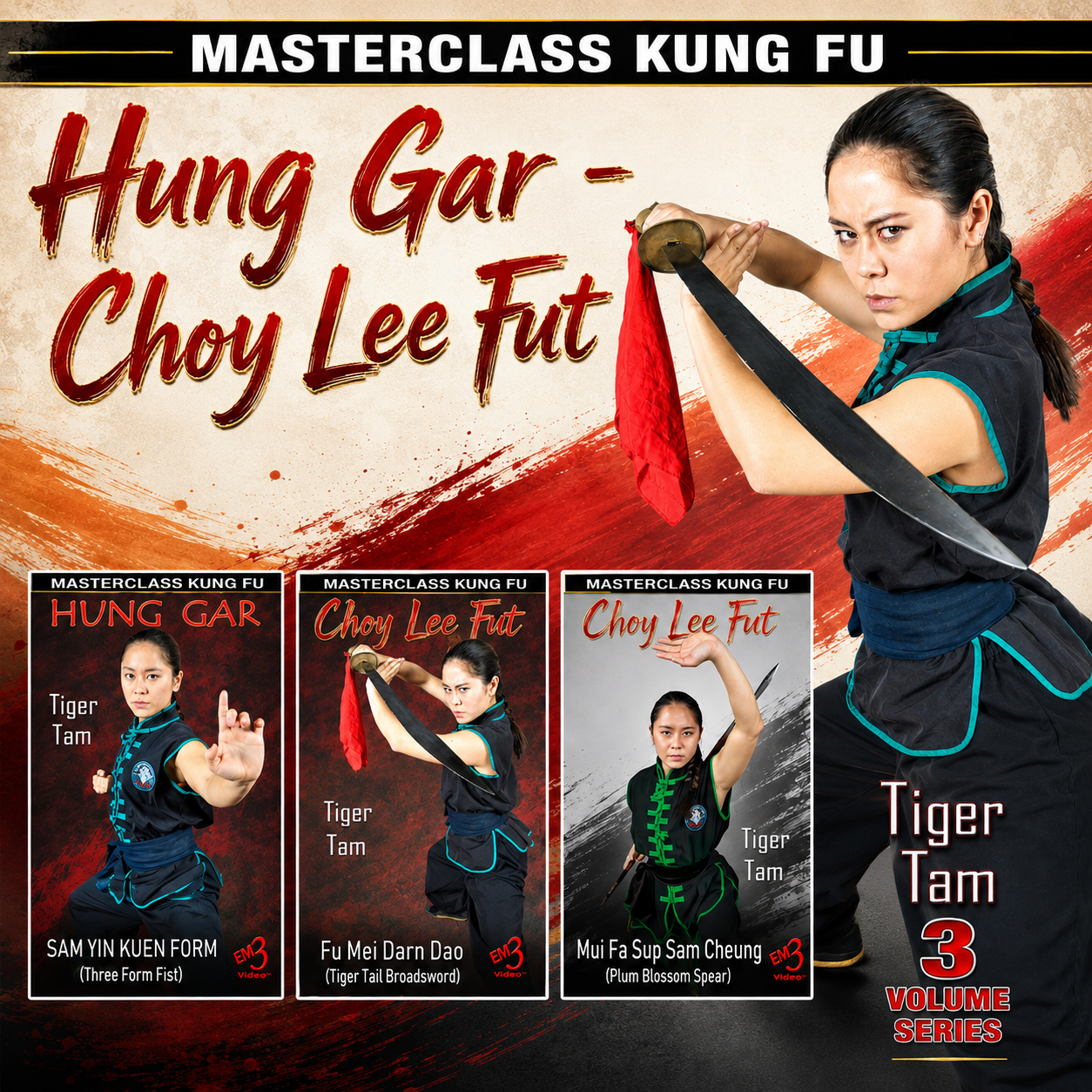 Hung Gar Choy Lee Fut Series by Tiger Tam (On Demand)