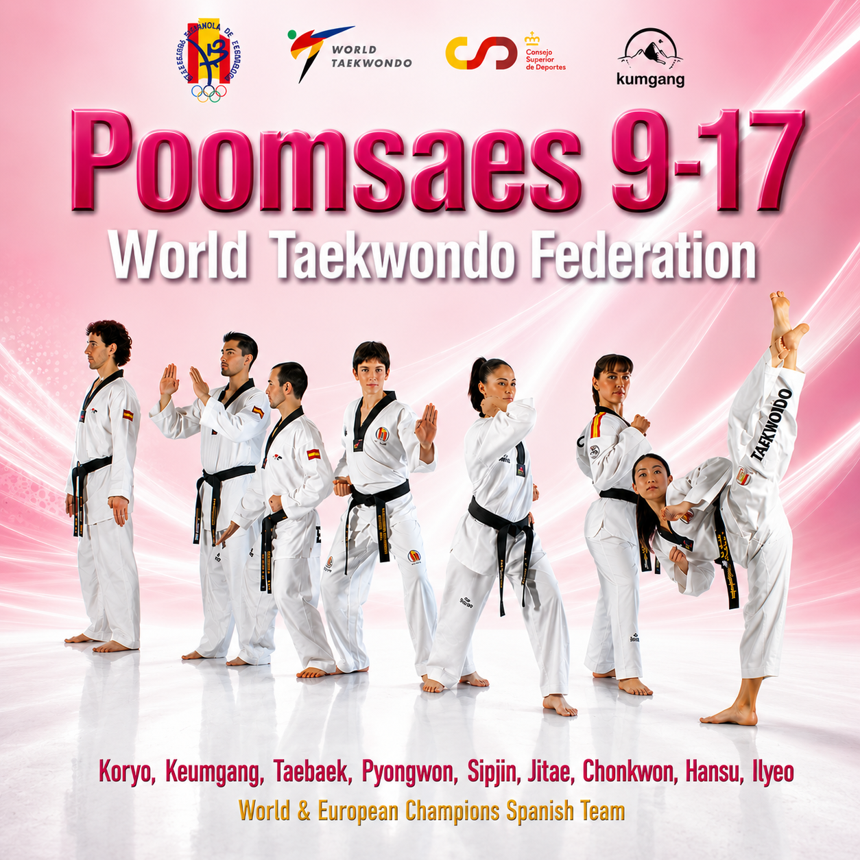 Taekwondo WTF Poomsae Avanzado (Bajo Demanda)