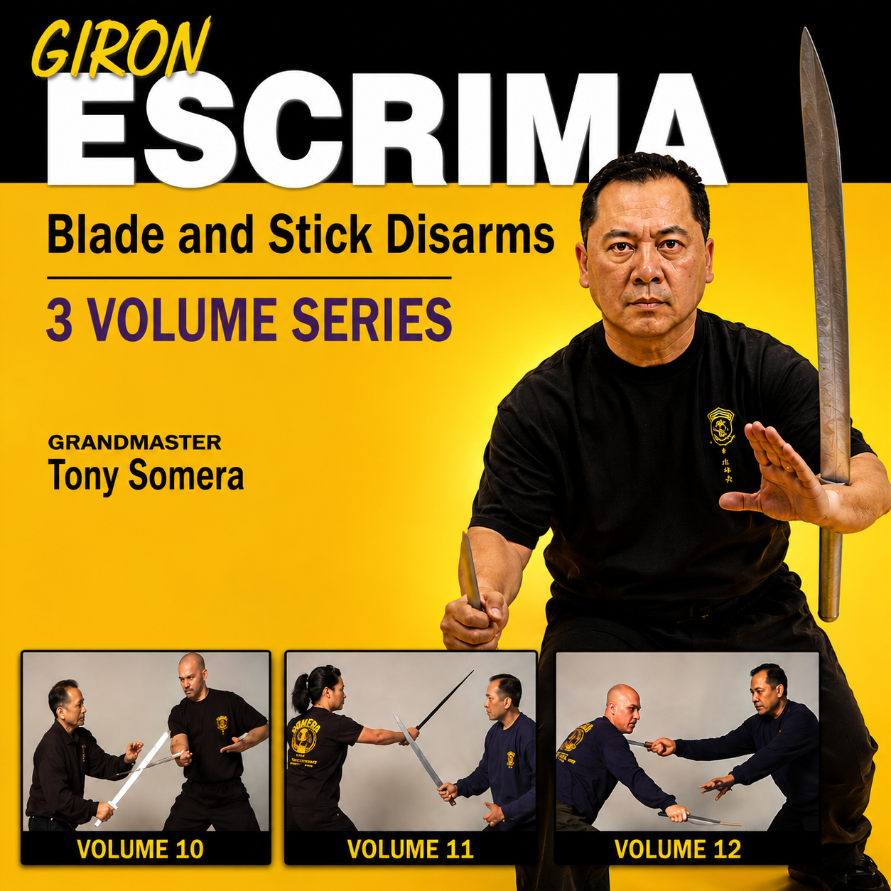 Giron Escrima Vol 10-12 by Tony Somera (On Demand)