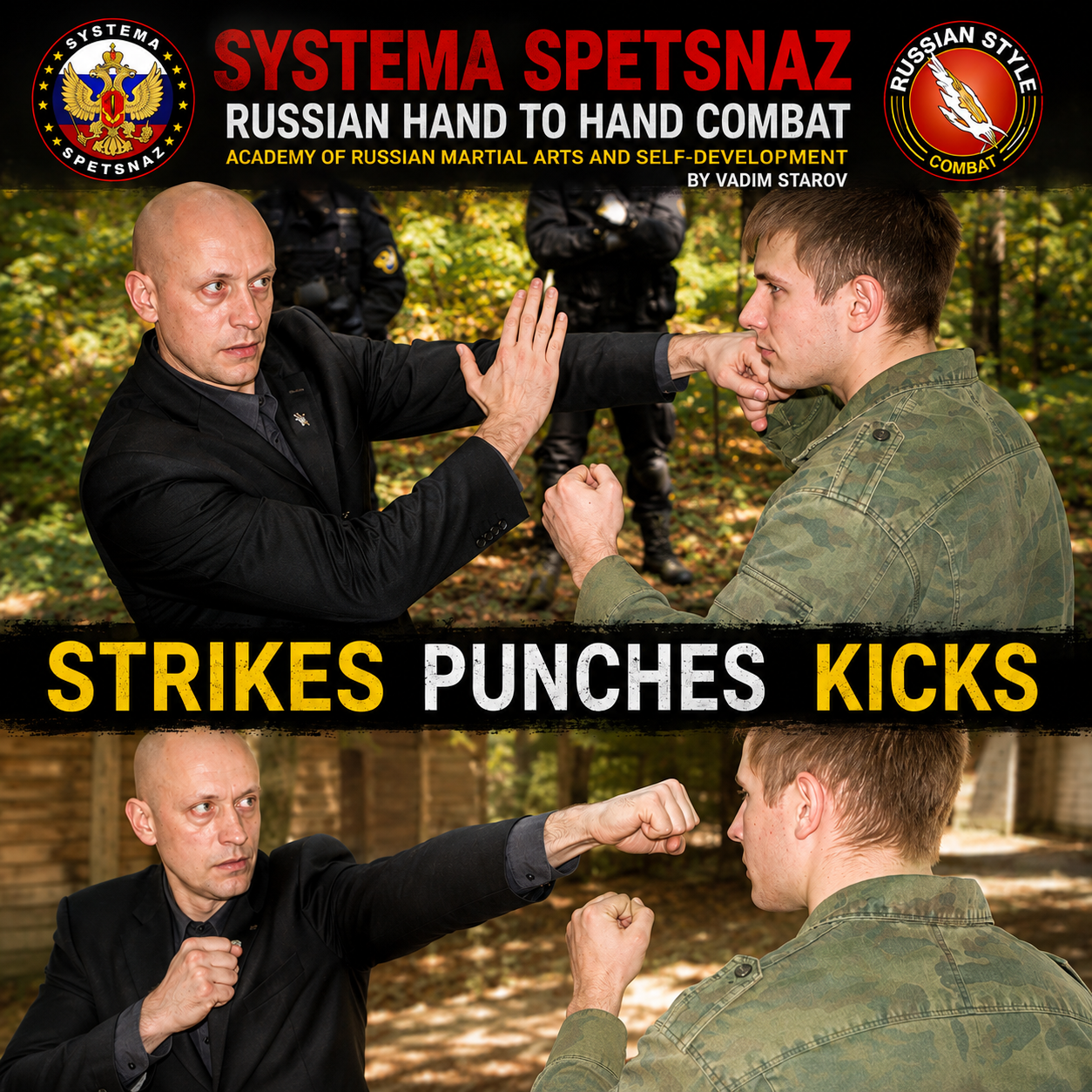 Systema Spetsnaz 4 Strikes - Punches & Kicks (On Demand)