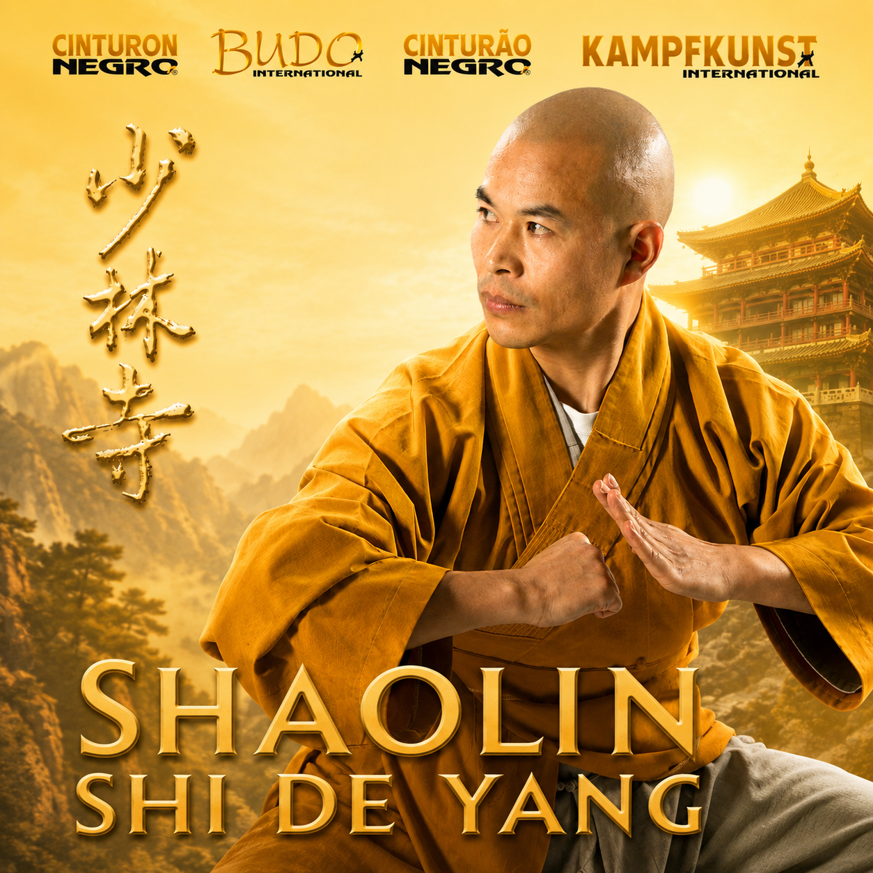Shaolin Kung-Fu Shi De Yang Interview Shi de Yang (On Demand)