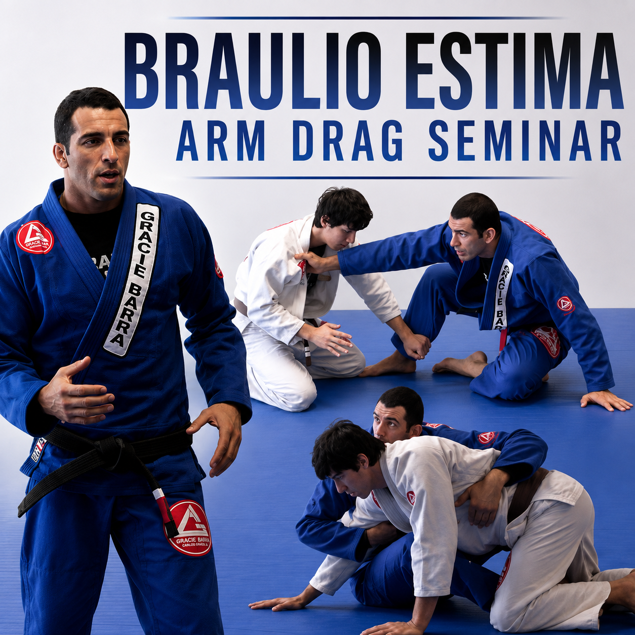 Arm Drag Seminar by Braulio Estima (On Demand)