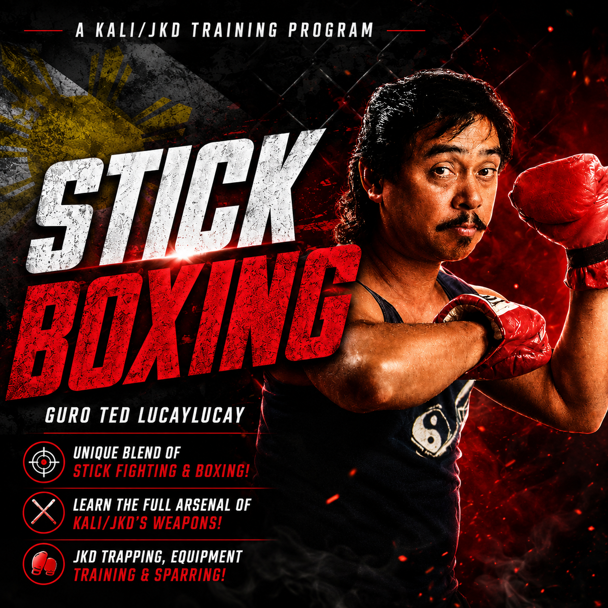 Stickboxing with Ted Lucaylucay (On Demand)
