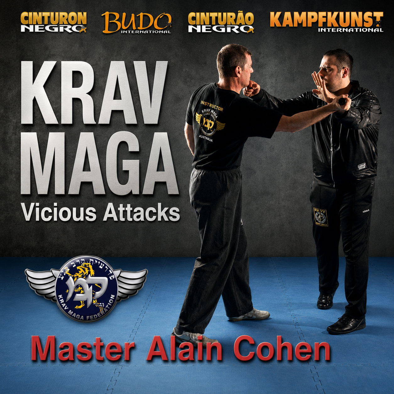 Krav Maga Vicious Attacks by Alain Cohen (On Demand)