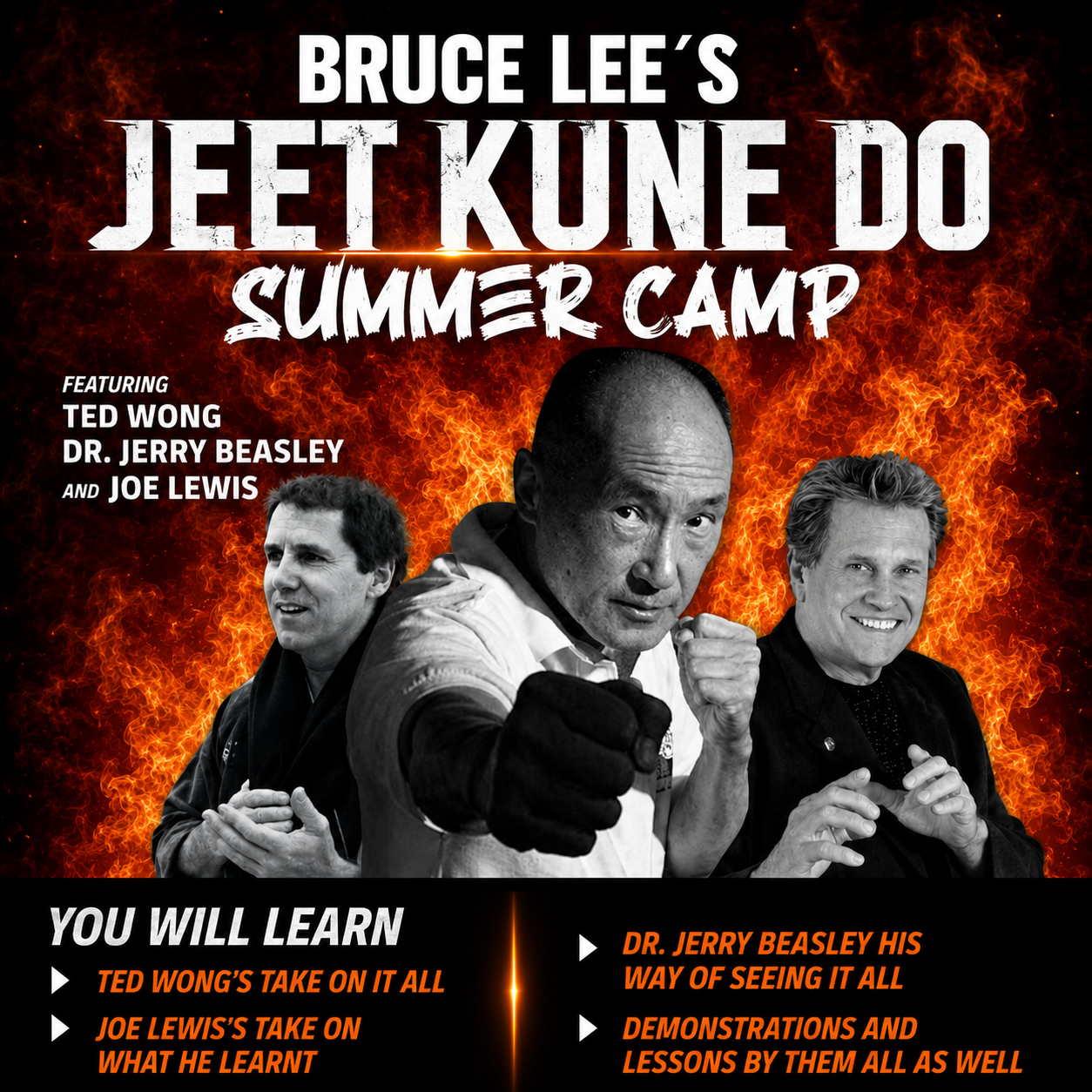 Bruce Lee's Jeet Kune Do Summer Camp (On Demand)
