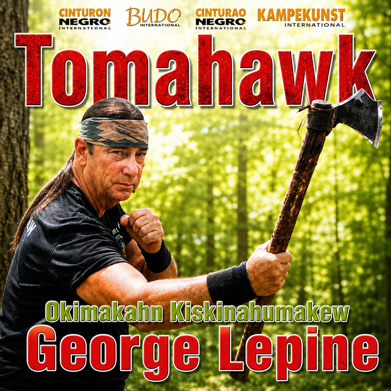 Okichitaw Fighting Tomahawk by George Lepine (On Demand)