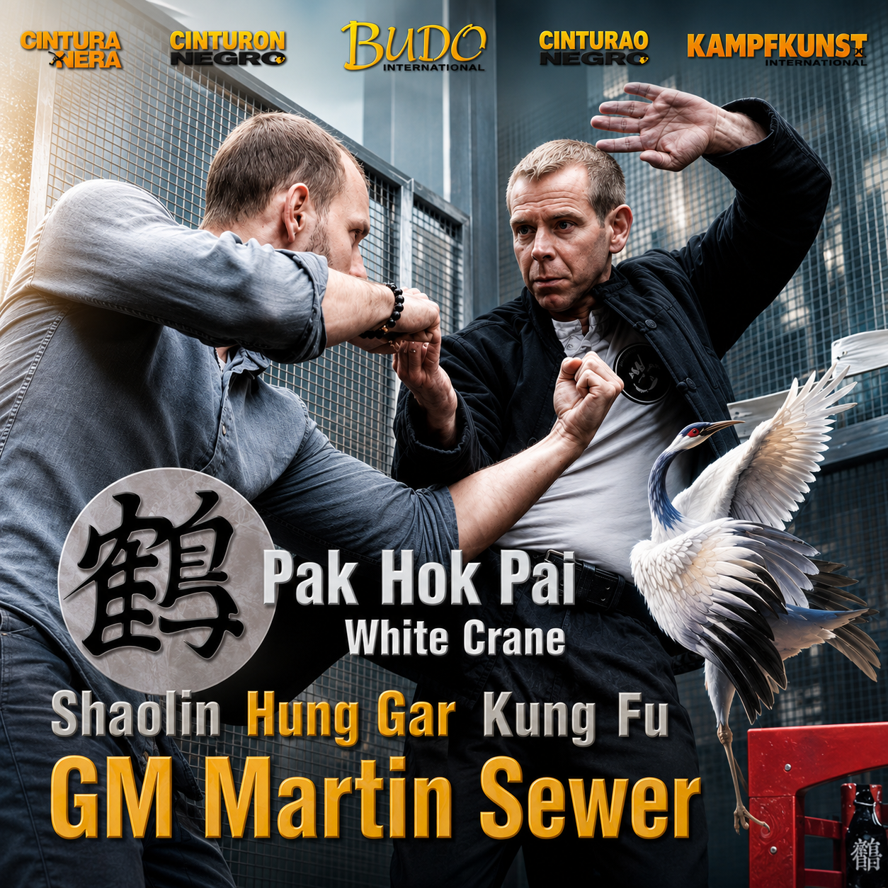 Bak Hok Pai White Crane Kung Fu de Martin Sewer (bajo demanda)