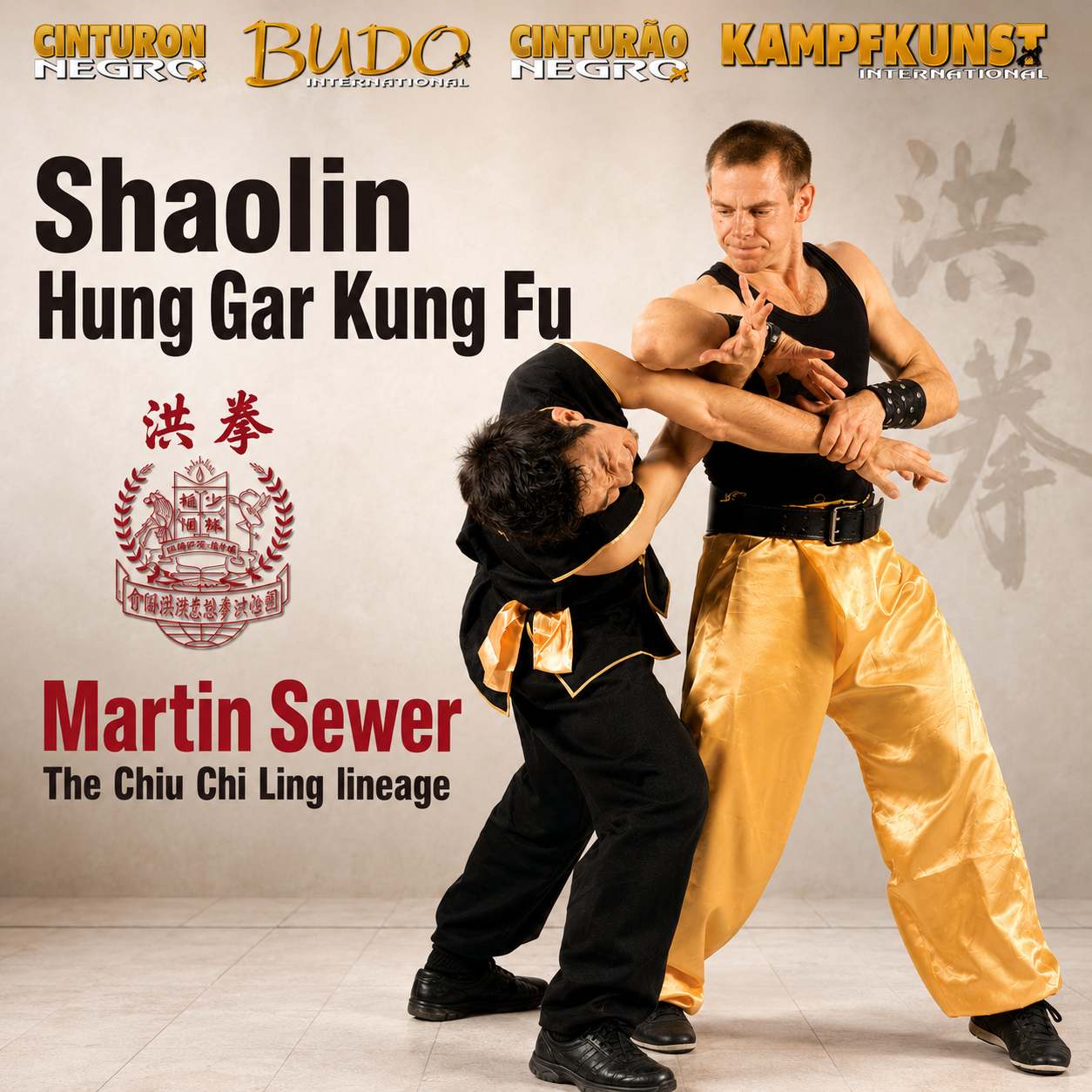 Shaolin Hung Gar Kung Fu with Martin Sewer (On Demand)