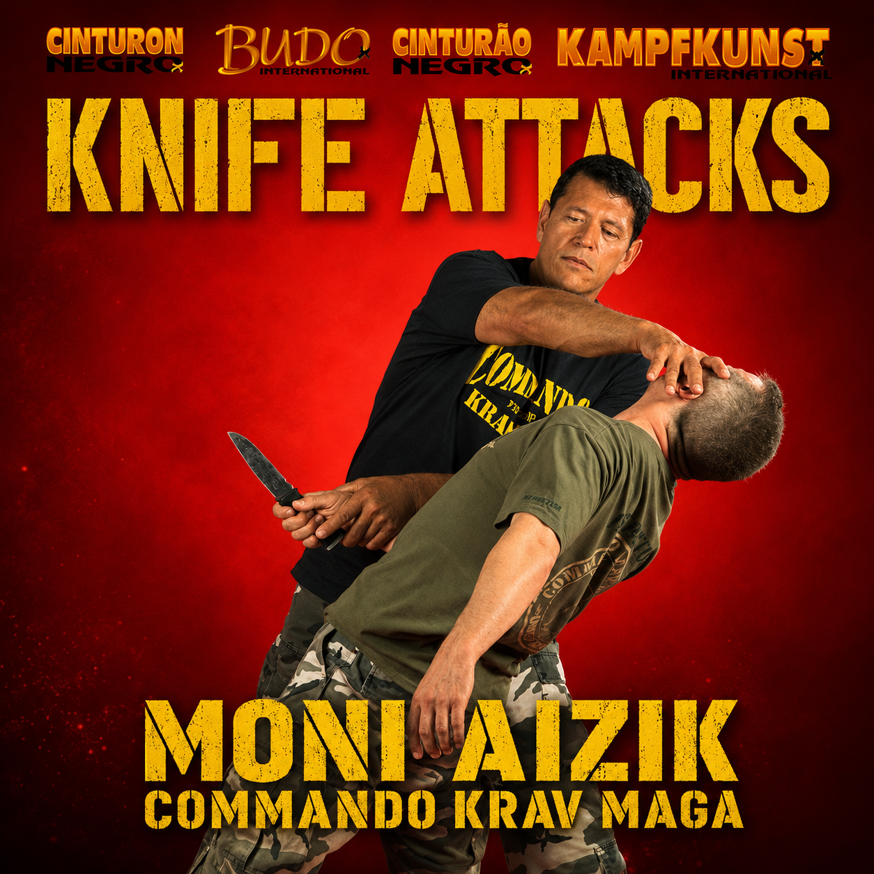 Ataques con cuchillo Commando Krav Maga de Moni Aizik (bajo demanda)