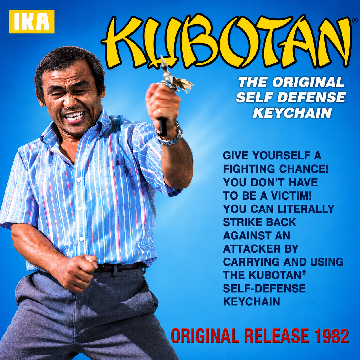 Kubotan The Original Self Defense Keychain 1985 by Tak Kubota (On Demand)