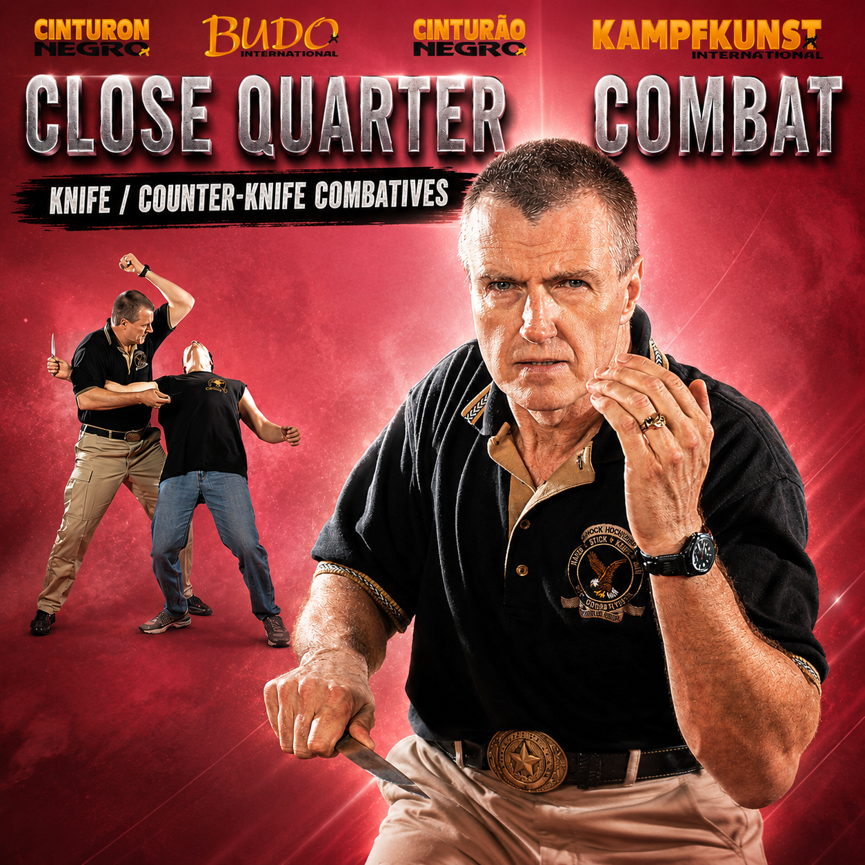 Close Quarter Combat Knife & Counter Combatives by Hock Hochheim (On Demand)