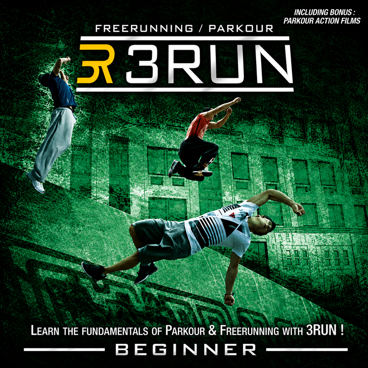 Parkour & Freerunning Beginner by Group 3RUN (On Demand)